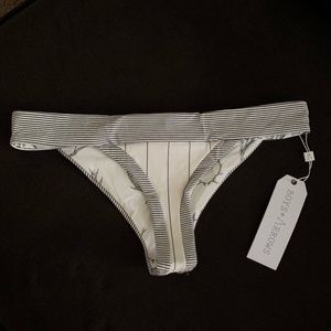 Boys + Arrows Scout Behind Bars/Buck Yeah Reversible Bikini Bottoms